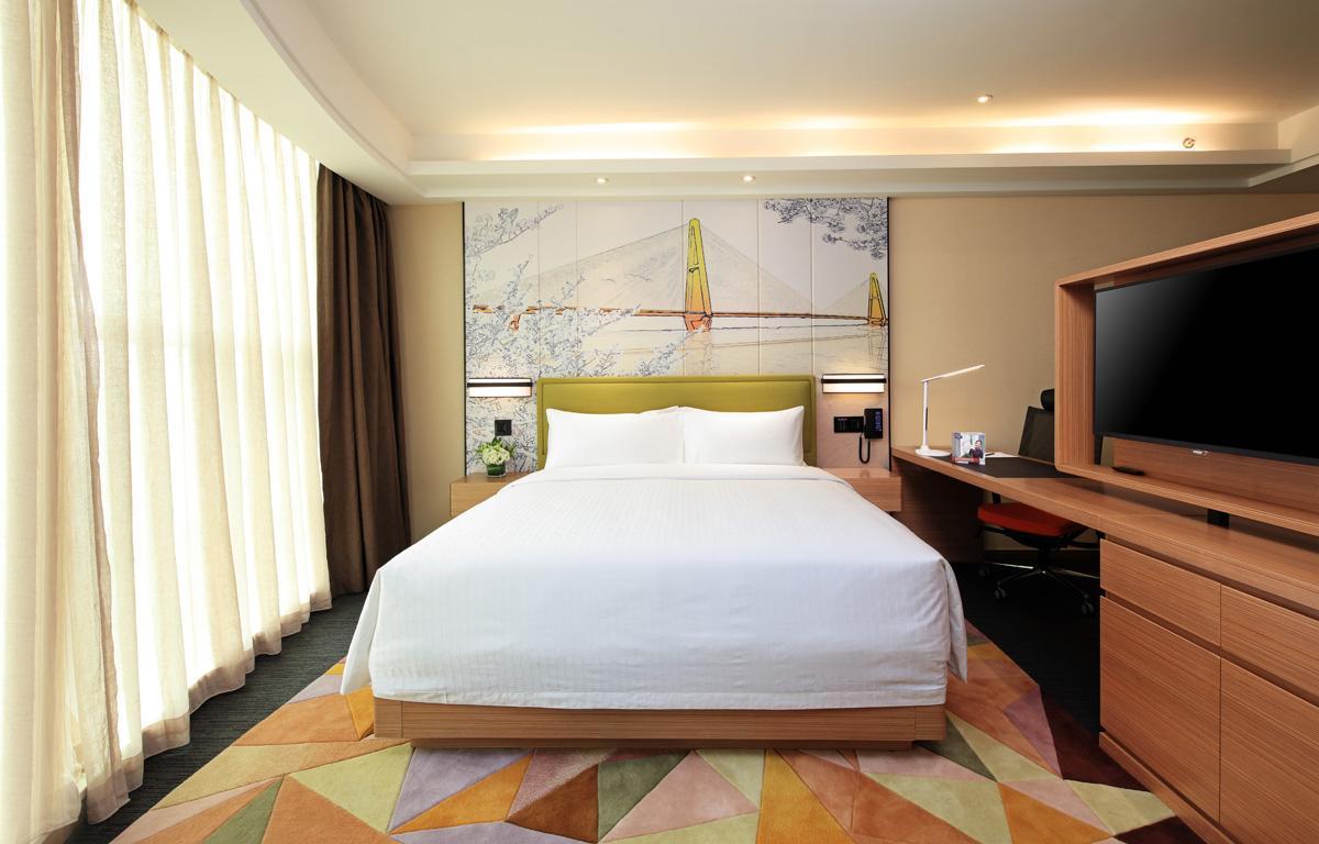 Hampton By Hilton Wuhan Tianhe Airport East מראה חיצוני תמונה